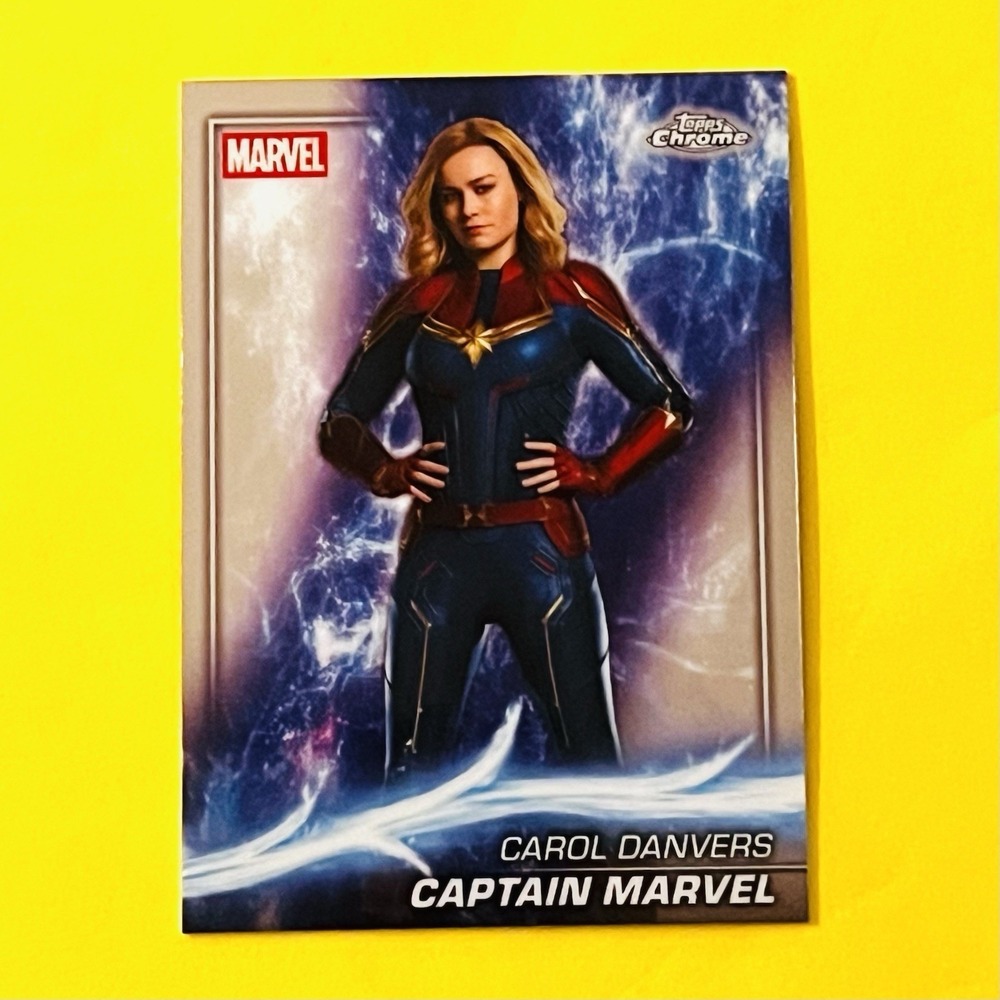 2025 Topps Chrome Marvel Studios Phase Three Captain Marvel #96 Carol Danvers‎
